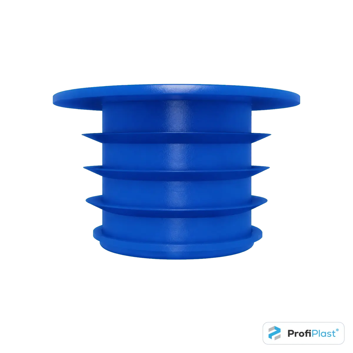 Batoque plástico tipo rolha 21 mm - azul - vista 2