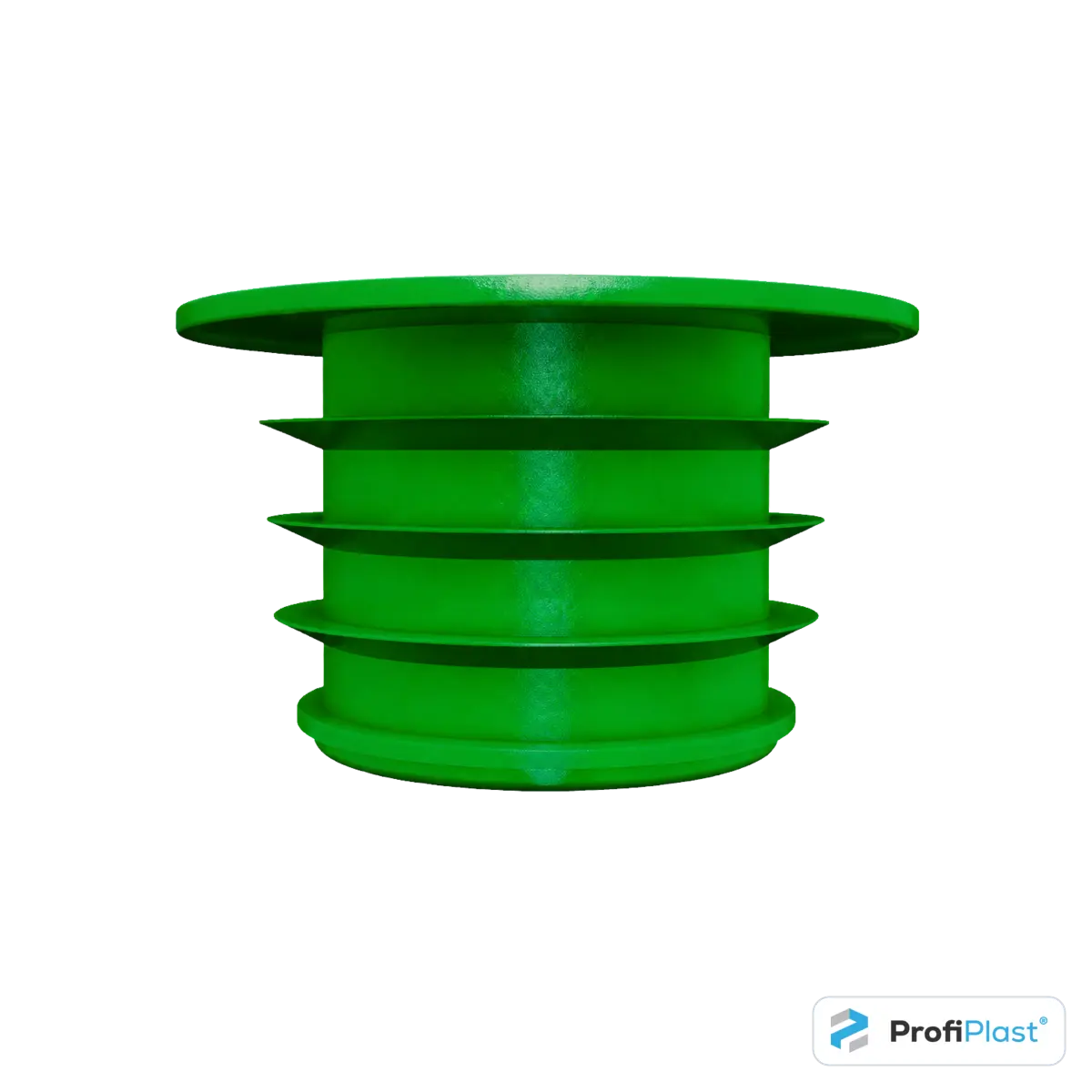 Batoque plástico tipo rolha 21 mm - verde - vista 6