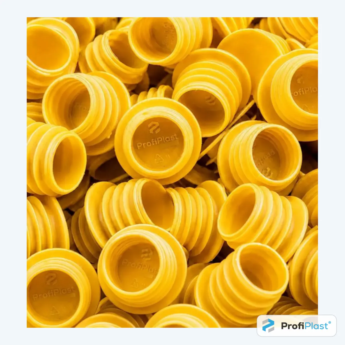 Batoque plástico tipo rolha 21 mm - amarelo - vista 11