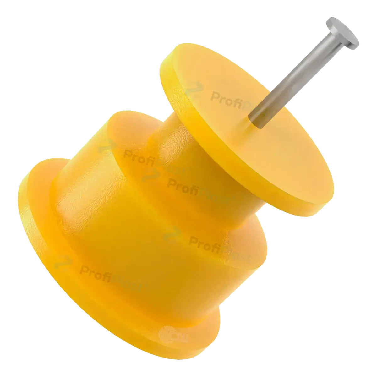Isolador roldana 30 mm com prego — detalhe do produto