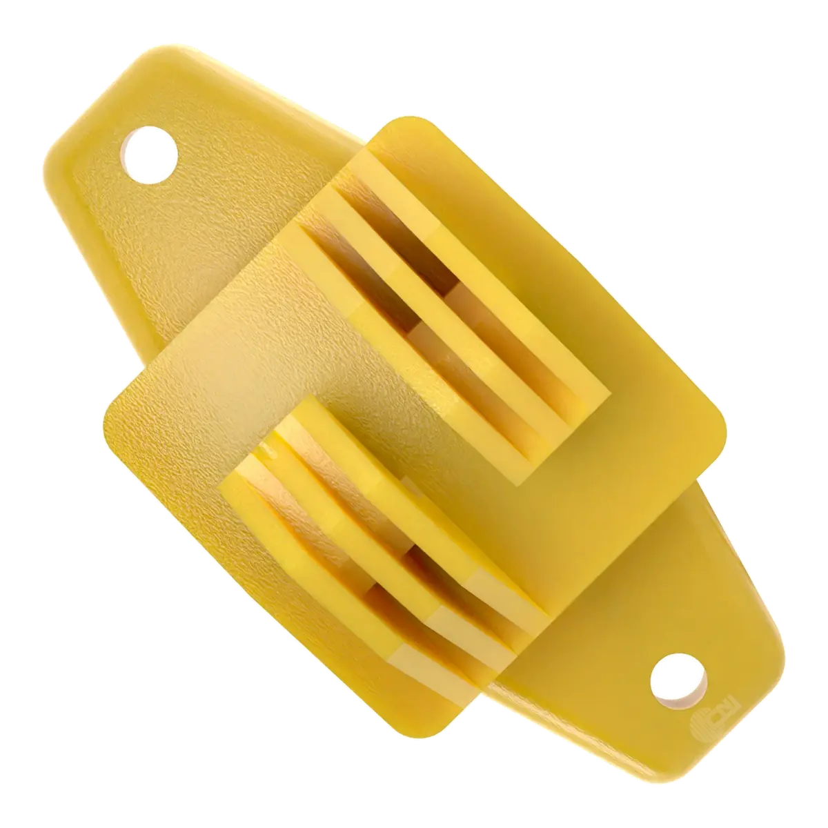Isolador W tradicional 74 mm — cor amarelo, vista 6