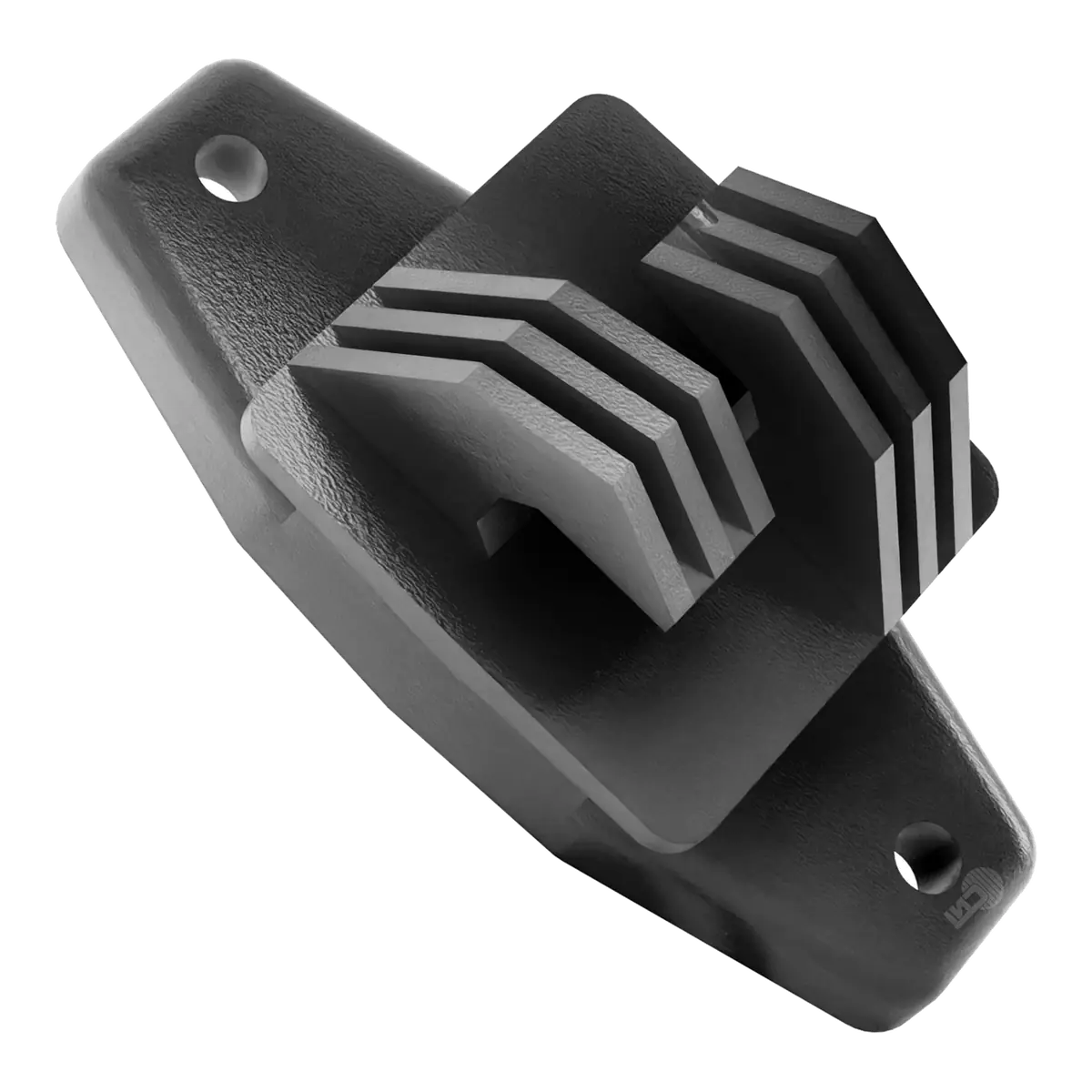 Isolador W tradicional 74 mm — cor preto, vista 7