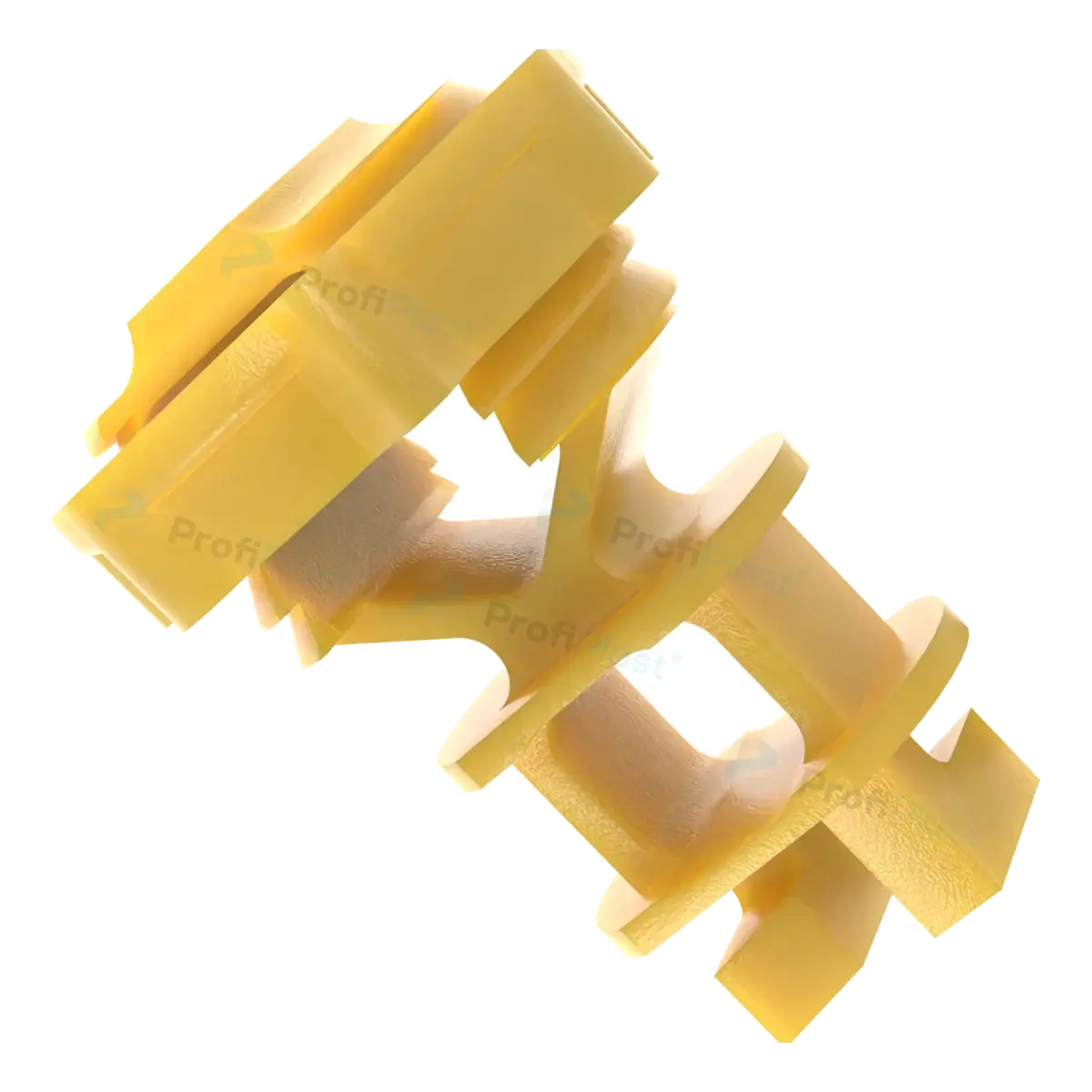 Guia isolador para vergalhão 64 mm — cor amarelo, vista 6