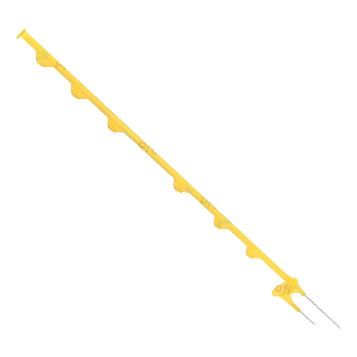 Haste plástica para cerca móvel 1160 mm — cor amarelo, vista 5