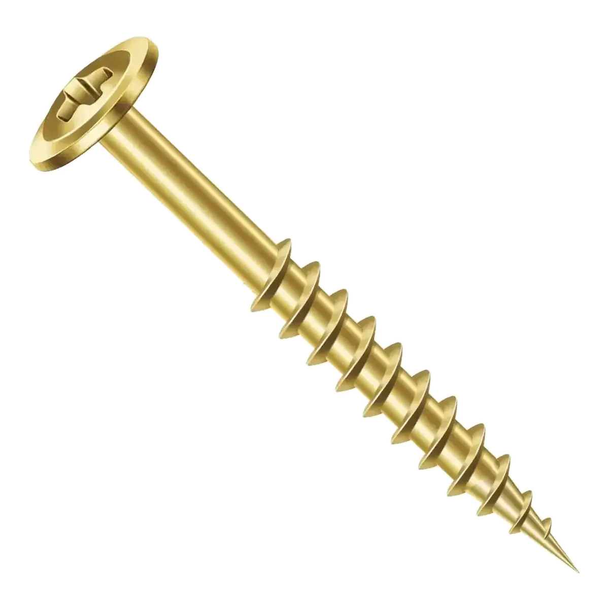 Parafuso para isolador W 4 × 30 mm - Dourado - foto 5
